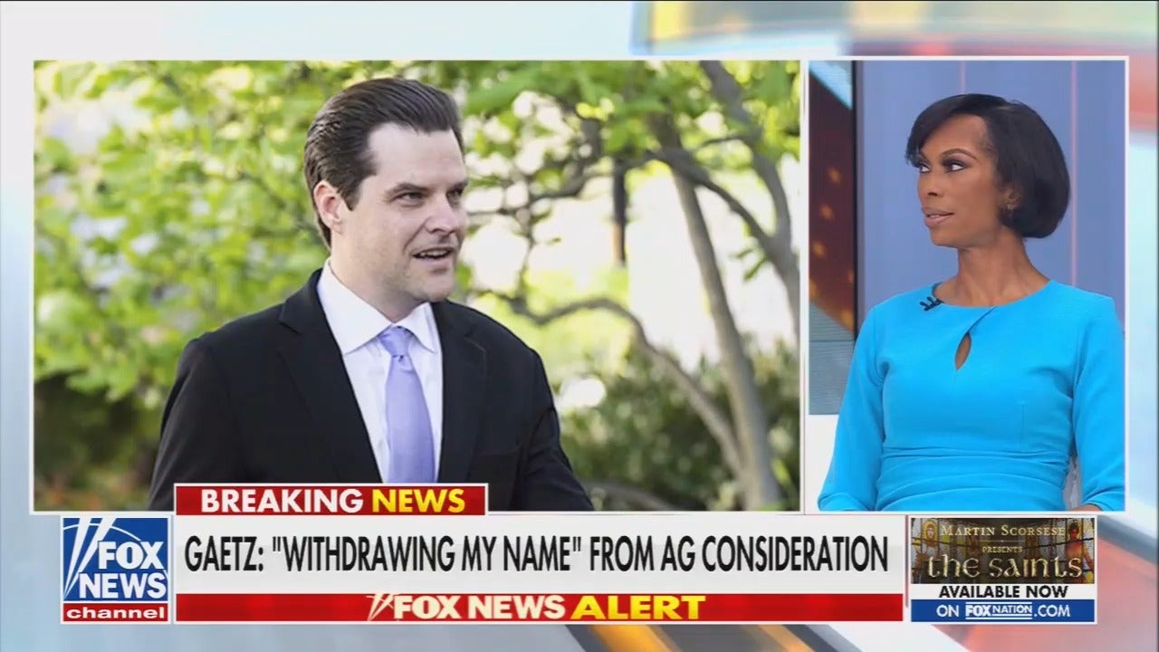 Kayleigh McEnany floats “a big and powerful position” for Matt Gaetz after he withdraws from AG nomination amid a sexual misconduct investigation