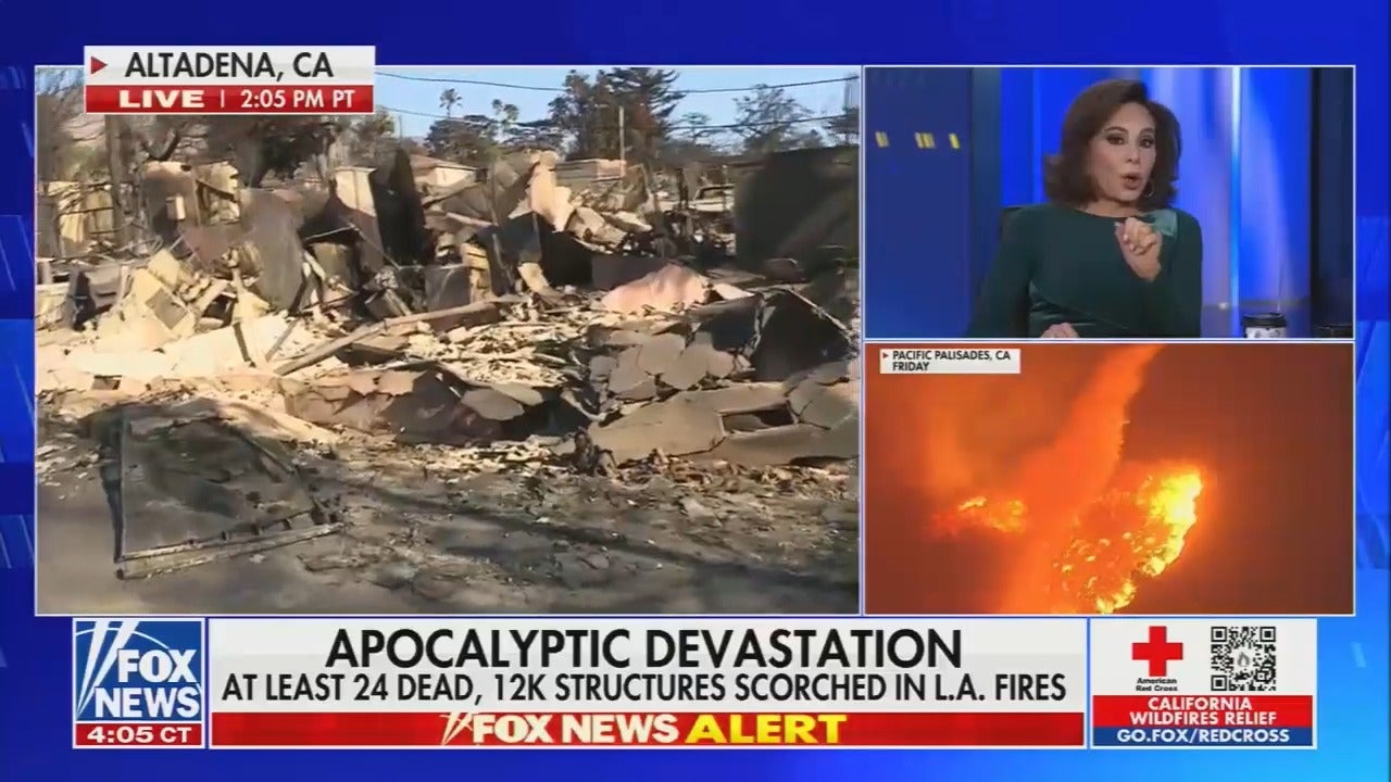 📺 Fox News’ Jeanine Pirro questions whether or not California deserves federal disaster relief money (mediamatters.org)